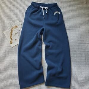 Unwell embroidered wide leg sweatpants excellent condition